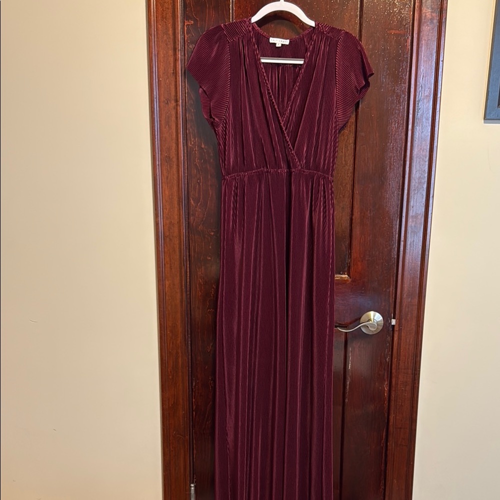 Baltic Born Burgundy Maxi Dress